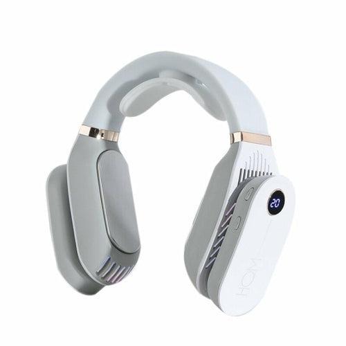 Rechargeable Small Bladeless Mini Portable Air Neck Fan - VirtuousWares:Global