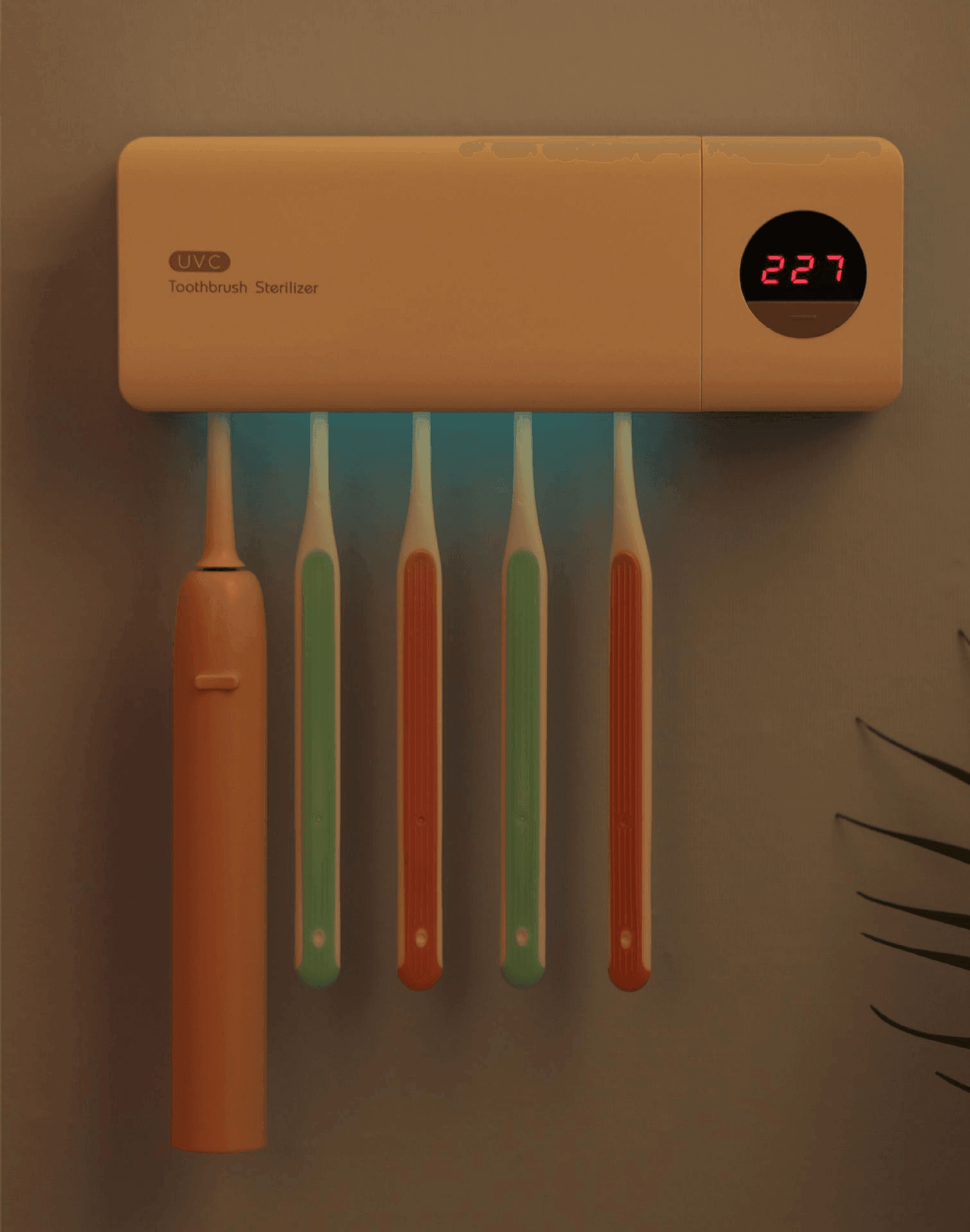 Rechargeable Toothbrush Holder for Ultraviolet Sterilization - VirtuousWares:Global