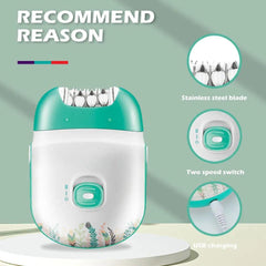 Rechargeable Women Epilator Electric Female Epilator For Face Hair - VirtuousWares:Global