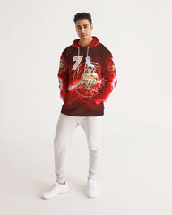 Red Lightning Mens Hoodie - VirtuousWares:Global