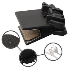 Reliable Brake Pads for NUTT For KugooG2 Pro langfeiteL8 For Kaabo - VirtuousWares:Global