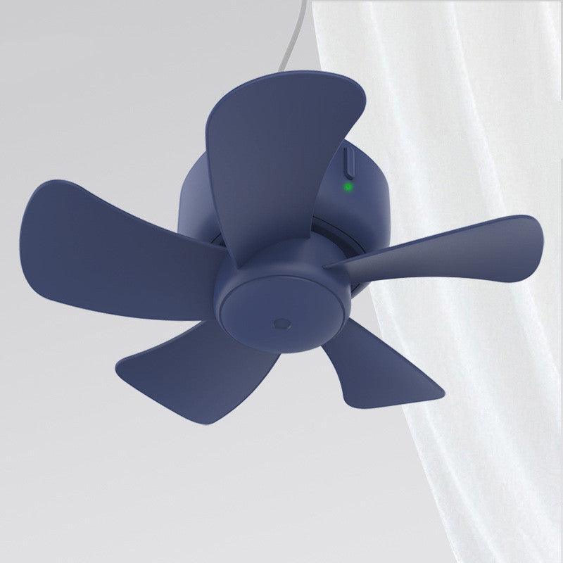 Remote Control Timing USB Powered Ceiling Fan Air Cooler - VirtuousWares:Global