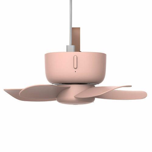 Remote Control Timing USB Powered Ceiling Fan Air Cooler - VirtuousWares:Global