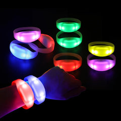 Remote Controlled LED Bracelets (100 Pack Pulsera+ 1 Controller) - VirtuousWares:Global