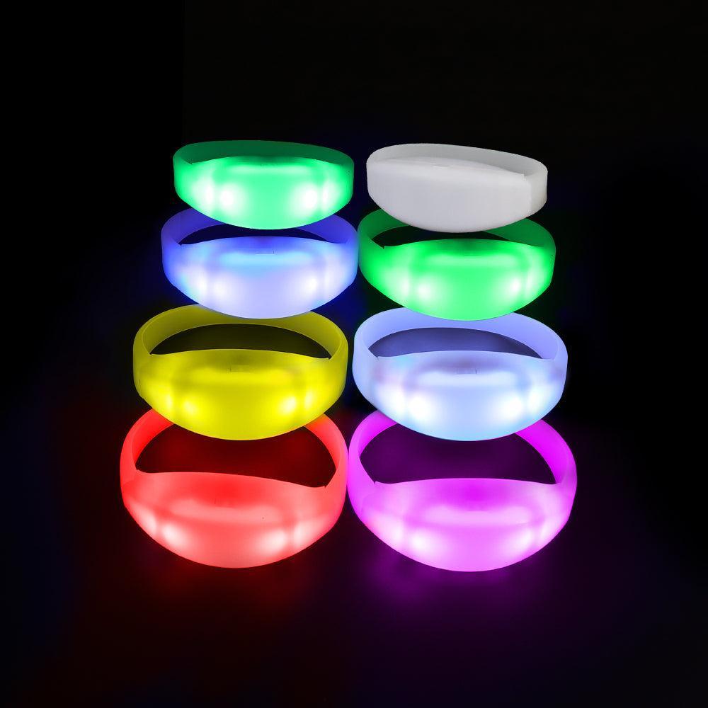 Remote Controlled LED Bracelets (100 Pack Pulsera+ 1 Controller) - VirtuousWares:Global