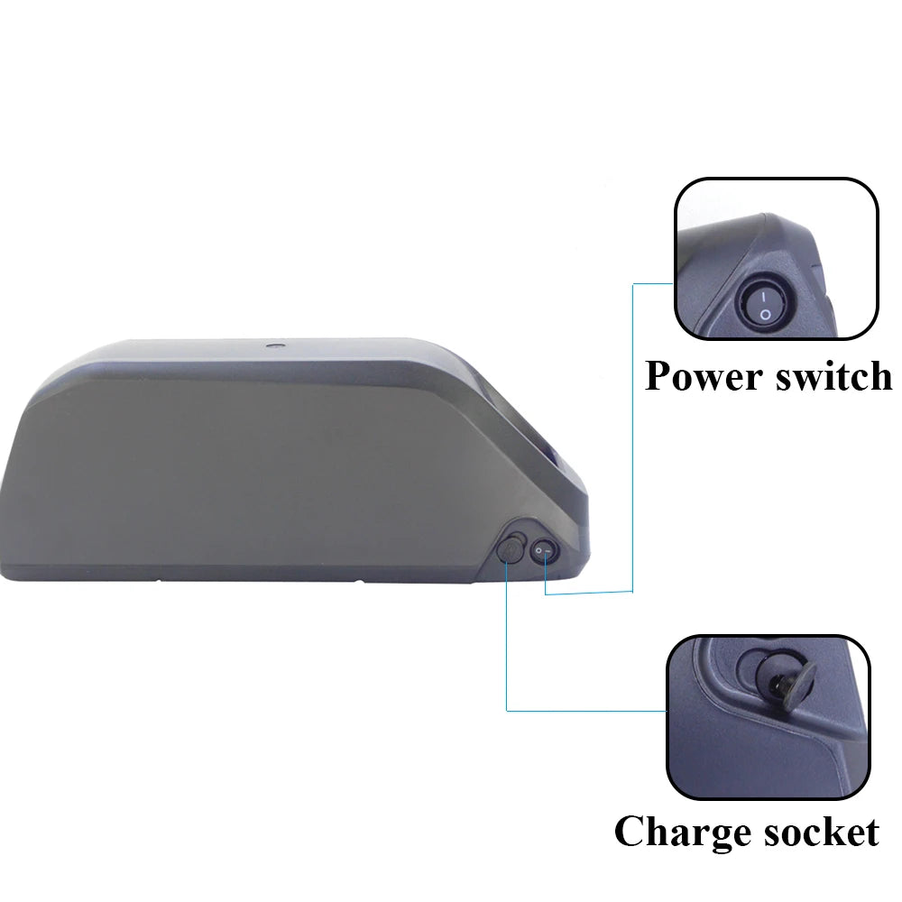 Removable 48V 22.4Ah 23Ah 24.5Ah Electric Bike Li-ion Battery for - VirtuousWares:Global