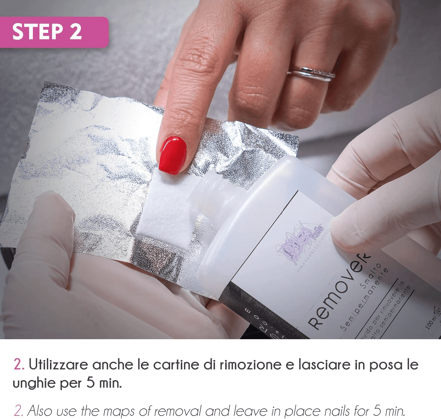 Remover Smalto Semipermanente Acetone Puro 100 ml - VirtuousWares:Global