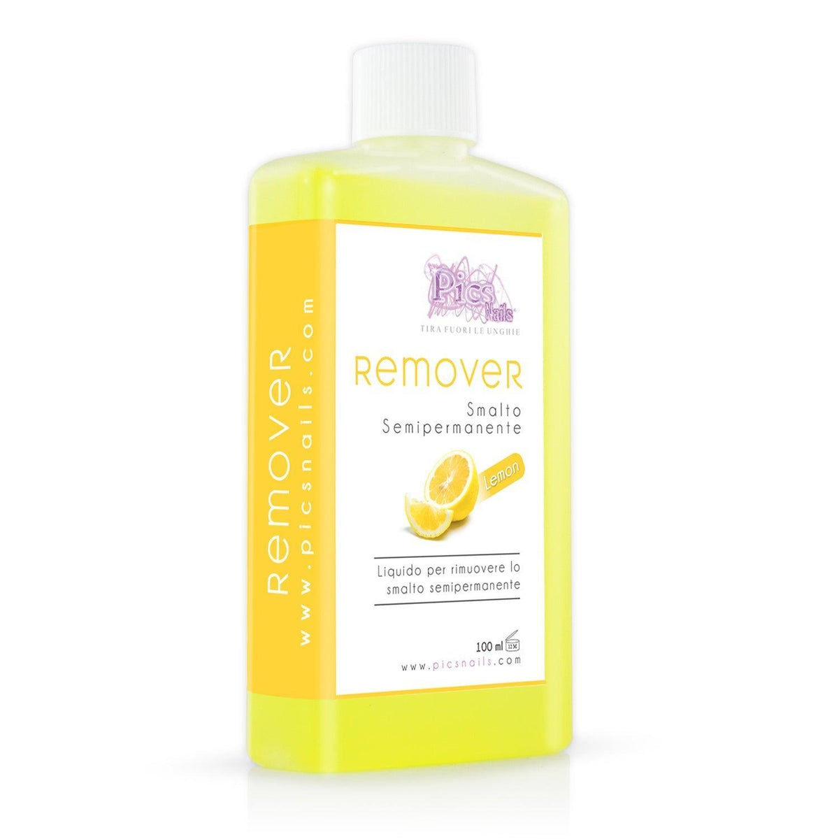 Remover Smalto Semipermanente Limone 100 ml - VirtuousWares:Global