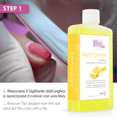Remover Smalto Semipermanente Limone 100 ml - VirtuousWares:Global