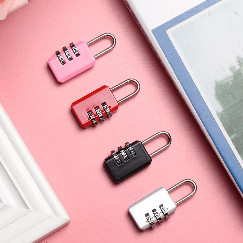 Resettable Dial Digit Suitcase Password Code Lock - VirtuousWares:Global