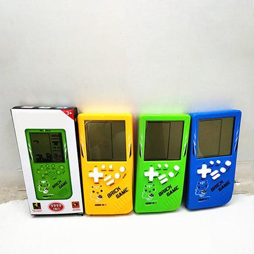 Retro Childhood Tetris Handheld Game Player Blue - VirtuousWares:Global