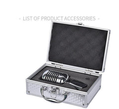 Retro Metal Home Stage Microphone On Stage - VirtuousWares:Global