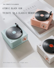 Retro Mini Vinyl Records Wireless Bluetooth Speakers - VirtuousWares:Global