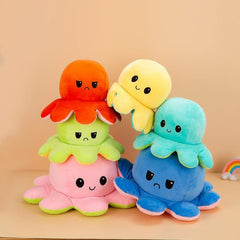 Reversible Flip Giant Octopus Stuffed Plush Doll Gift Toys 90cm-130cm - VirtuousWares:Global