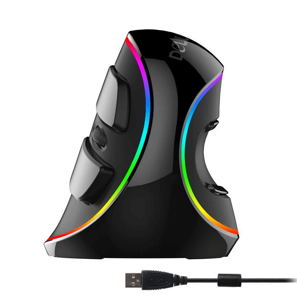 RGB Vertical Wired Mouse - VirtuousWares:Global