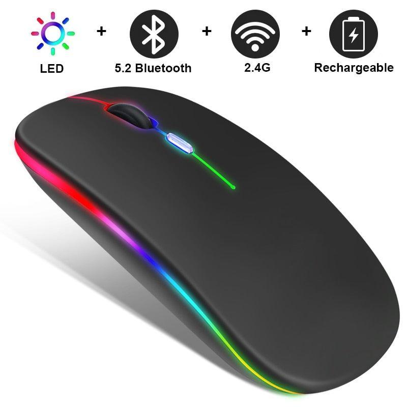 RGB Wireless Bluetooth Mouse - VirtuousWares:Global