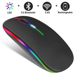 RGB Wireless Bluetooth Mouse - VirtuousWares:Global