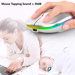 RGB Wireless Bluetooth Mouse - VirtuousWares:Global