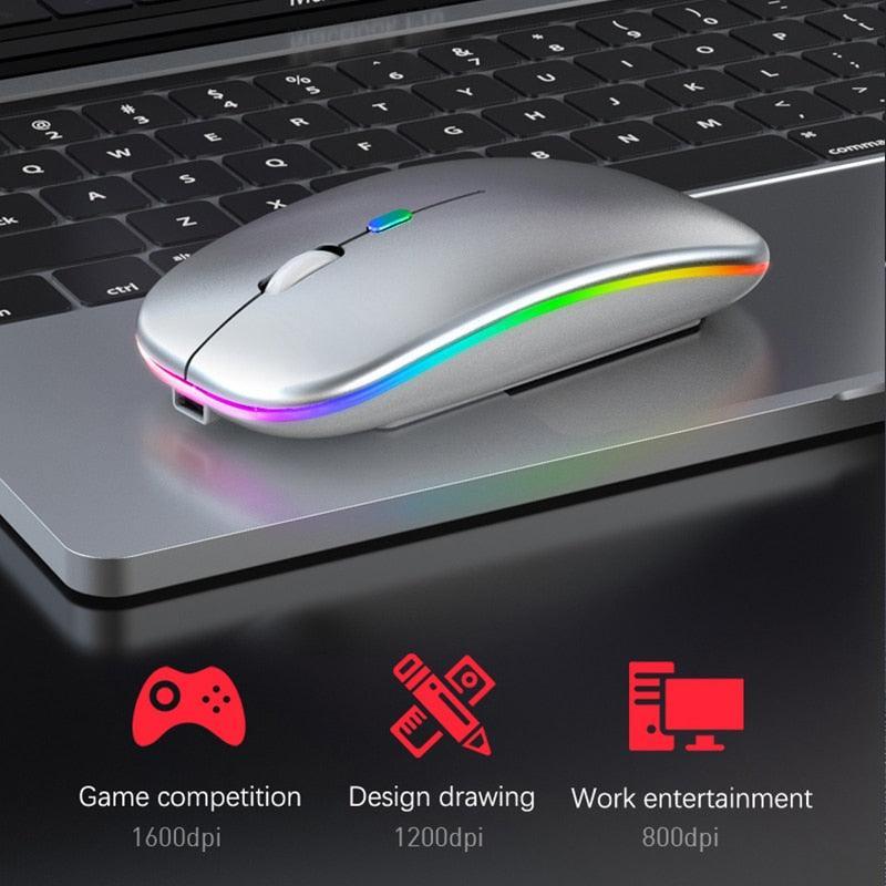RGB Wireless Bluetooth Mouse - VirtuousWares:Global