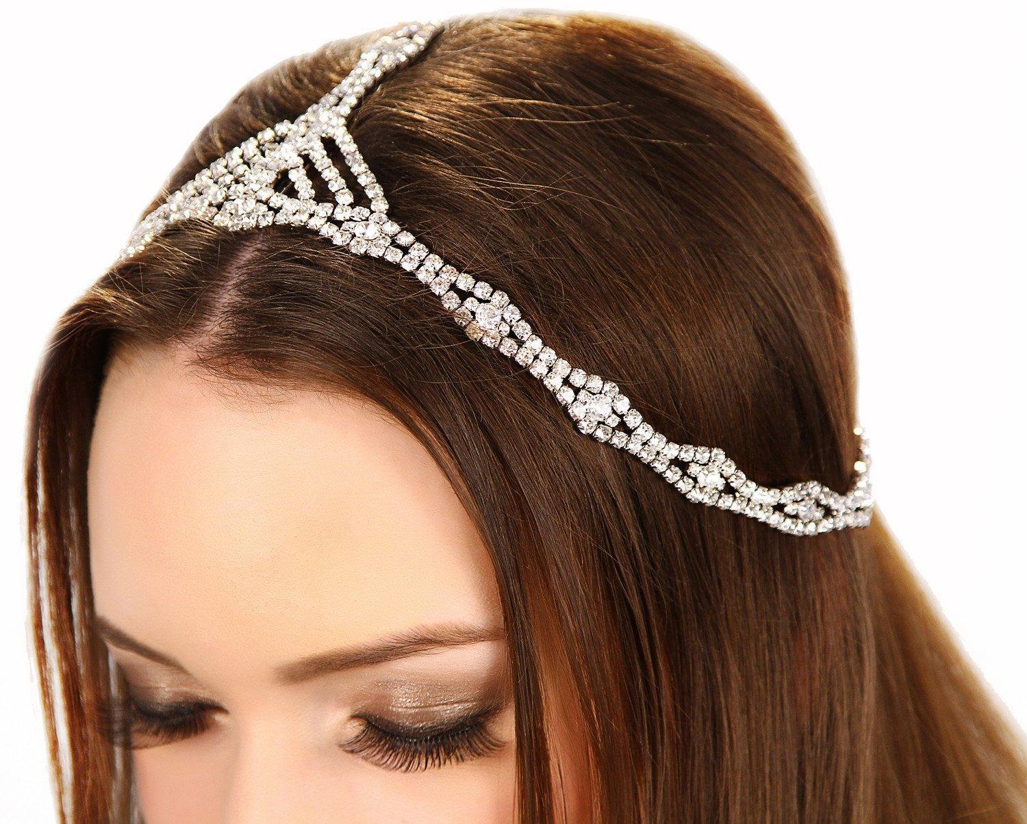 Rhinestone Cleo Headpiece - VirtuousWares:Global