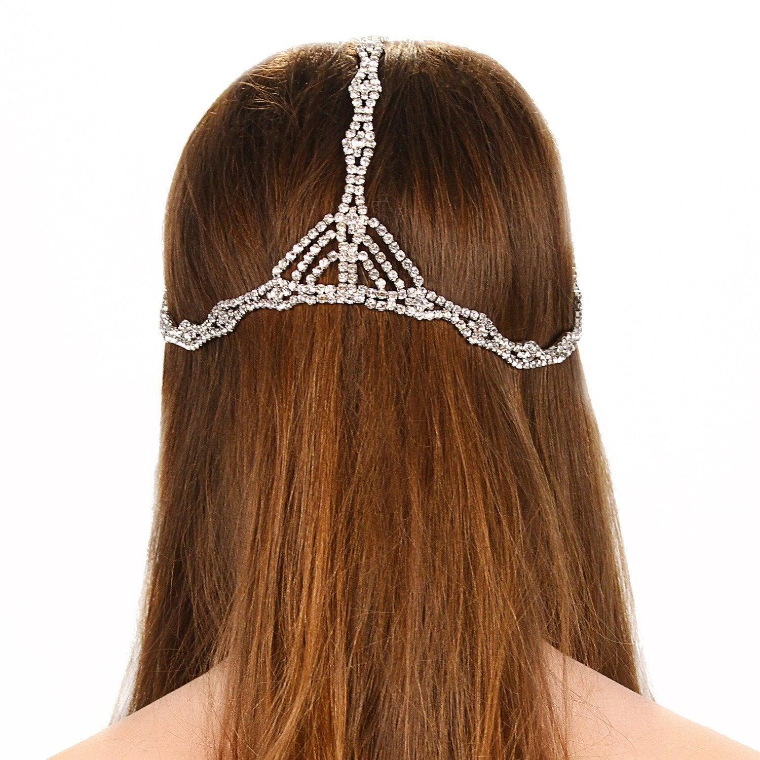 Rhinestone Cleo Headpiece - VirtuousWares:Global