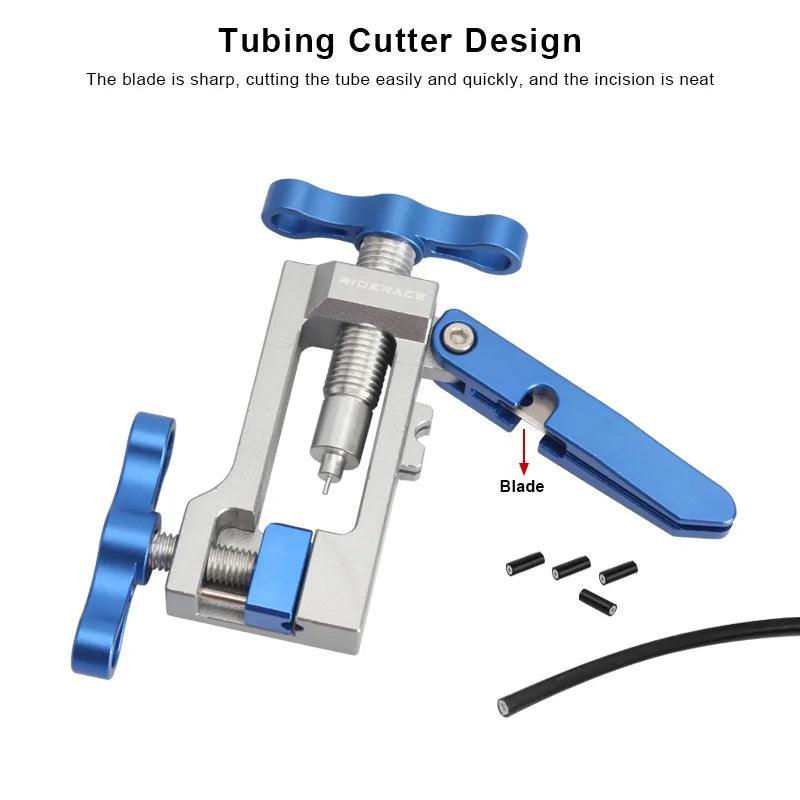 RIDERACE Bicycle Brake Repair Tool Hydraulic Hose Needle Driver Cutter - VirtuousWares:Global