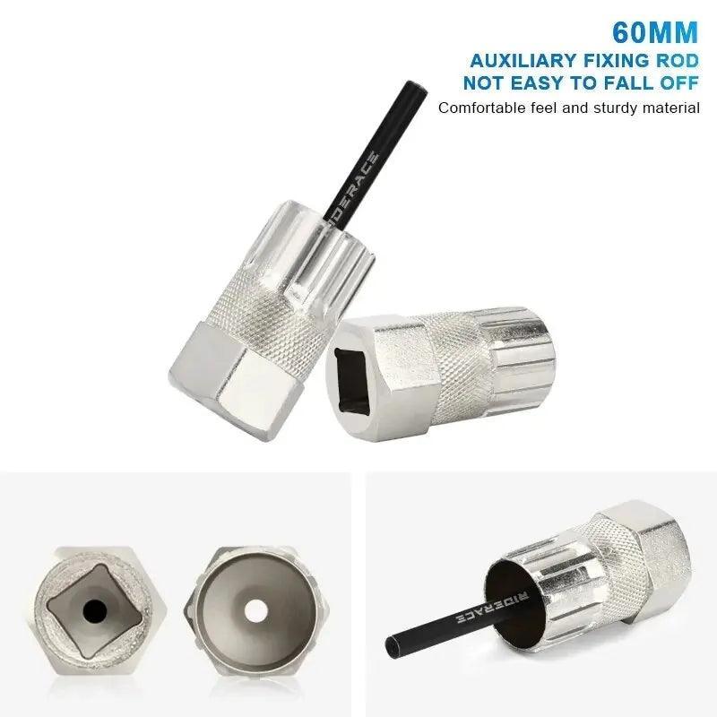 RIDERACE Bicycle Cassette Lockring Removal Tool For Shimano SRAM - VirtuousWares:Global