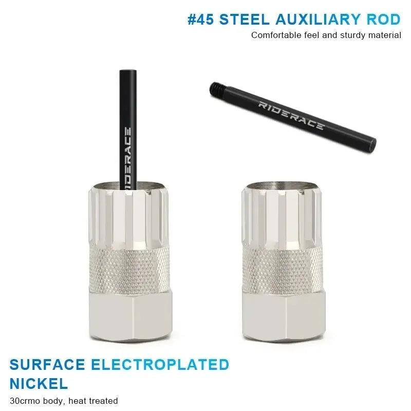 RIDERACE Bicycle Cassette Lockring Removal Tool For Shimano SRAM - VirtuousWares:Global