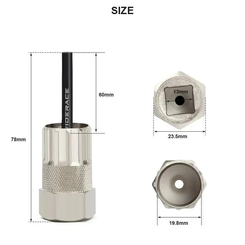 RIDERACE Bicycle Cassette Lockring Removal Tool For Shimano SRAM - VirtuousWares:Global