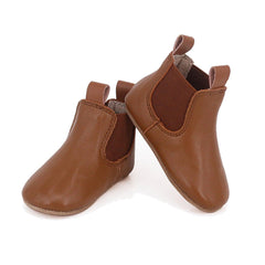 Riding Style Baby & Toddler First/Pre Walker Boots Tan - VirtuousWares:Global