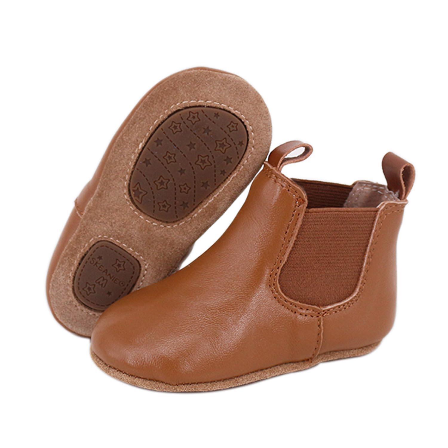 Riding Style Baby & Toddler First/Pre Walker Boots Tan - VirtuousWares:Global