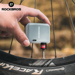 Rockbros Mini Electric Air Pump Portable 100psi Rechargeable - VirtuousWares:Global
