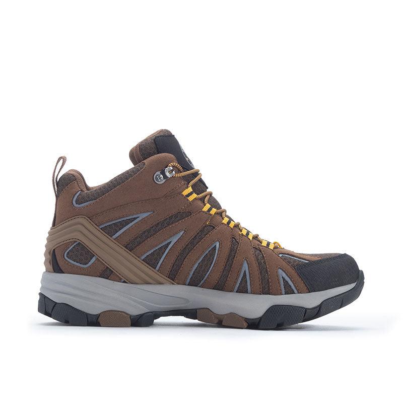 ROCKROOSTER Bedrock Brown 6 Inch Waterproof Hiking Boots For Men - VirtuousWares:Global