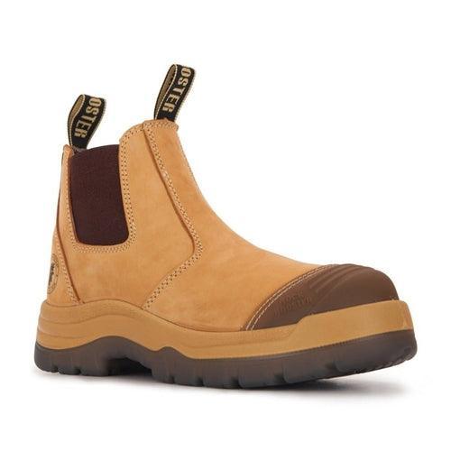 ROCKROOSTER Gammon Tan Comfortable Work Boots For Men - VirtuousWares:Global