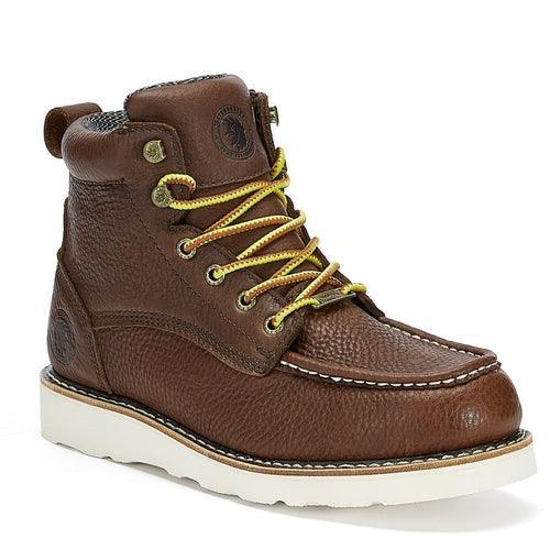 ROCKROOSTER Walker 6 inch Waterproof Wedge Work Boots, Soft toe, Oil - VirtuousWares:Global