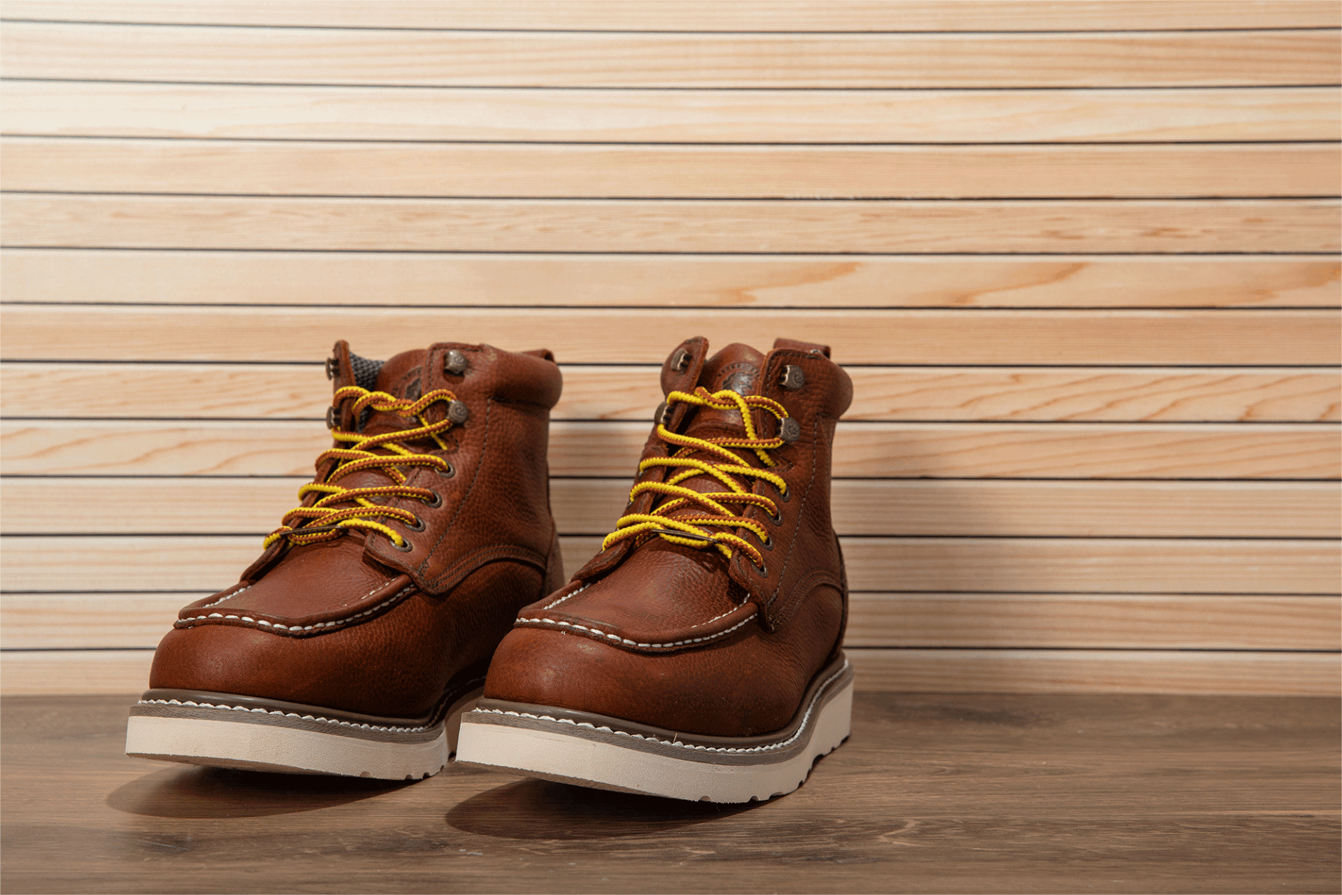 ROCKROOSTER Walker 6 inch Waterproof Wedge Work Boots, Soft toe, Oil - VirtuousWares:Global