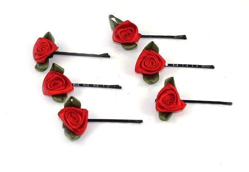 Rose Bud Hair Grips - VirtuousWares:Global