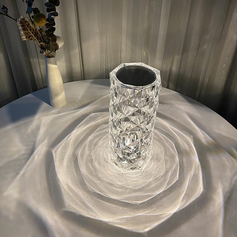 Rose Light And Shadow Projector Romantic Crystal Atmosphere Lamp - VirtuousWares:Global