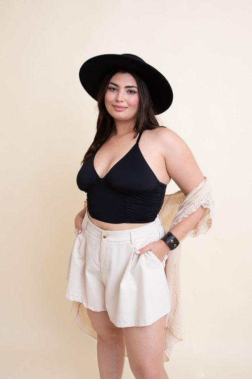 Ruched Bralette Plus - VirtuousWares:Global