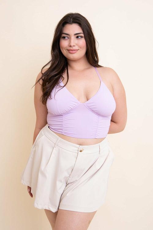Ruched Bralette Plus - VirtuousWares:Global
