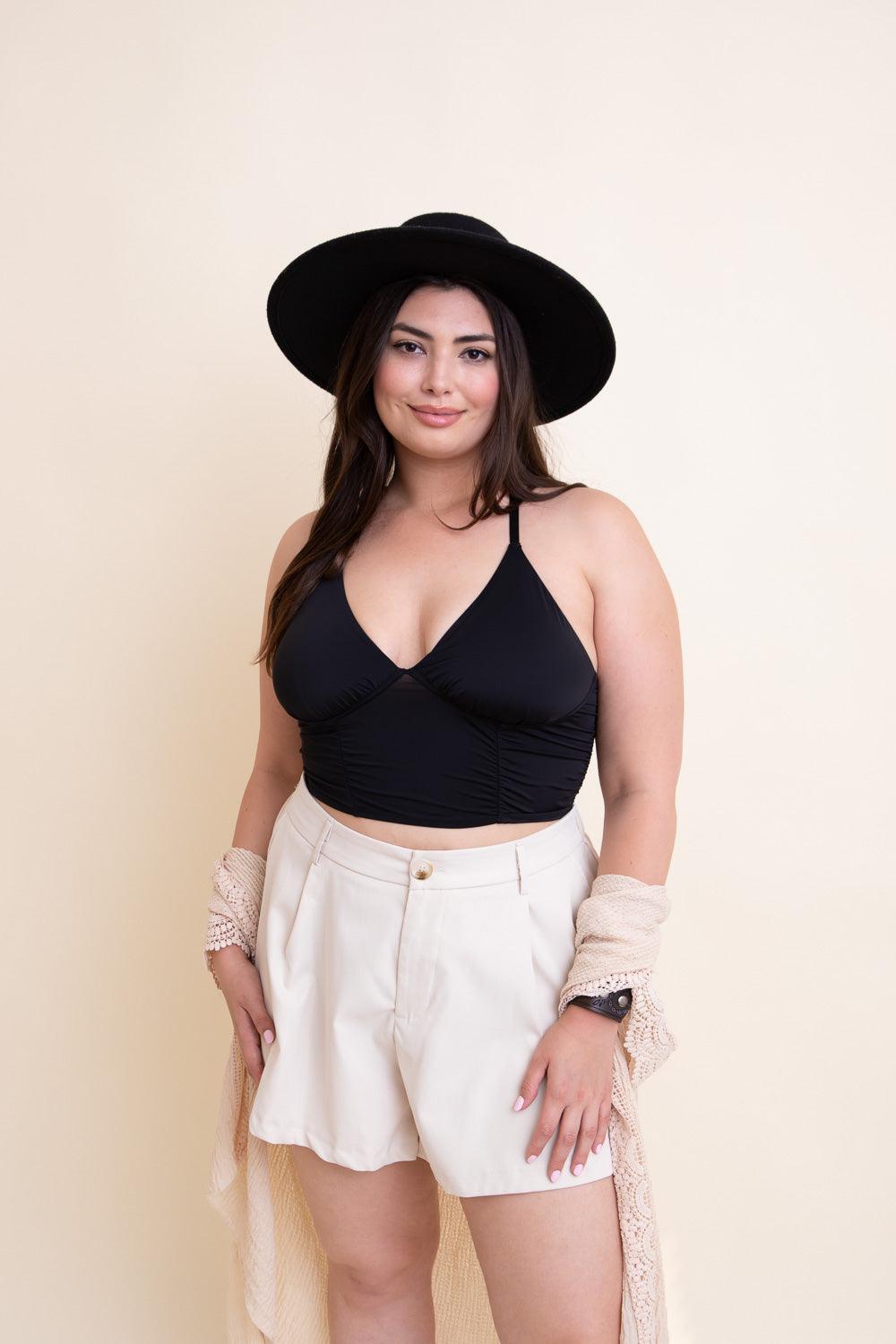 Ruched Bralette Plus - VirtuousWares:Global