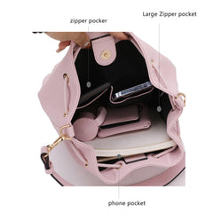Ryder Vegan Leather Women Shoulder Bag with Wallet - VirtuousWares:Global