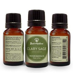 Sage Clary Essential Oil - VirtuousWares:Global