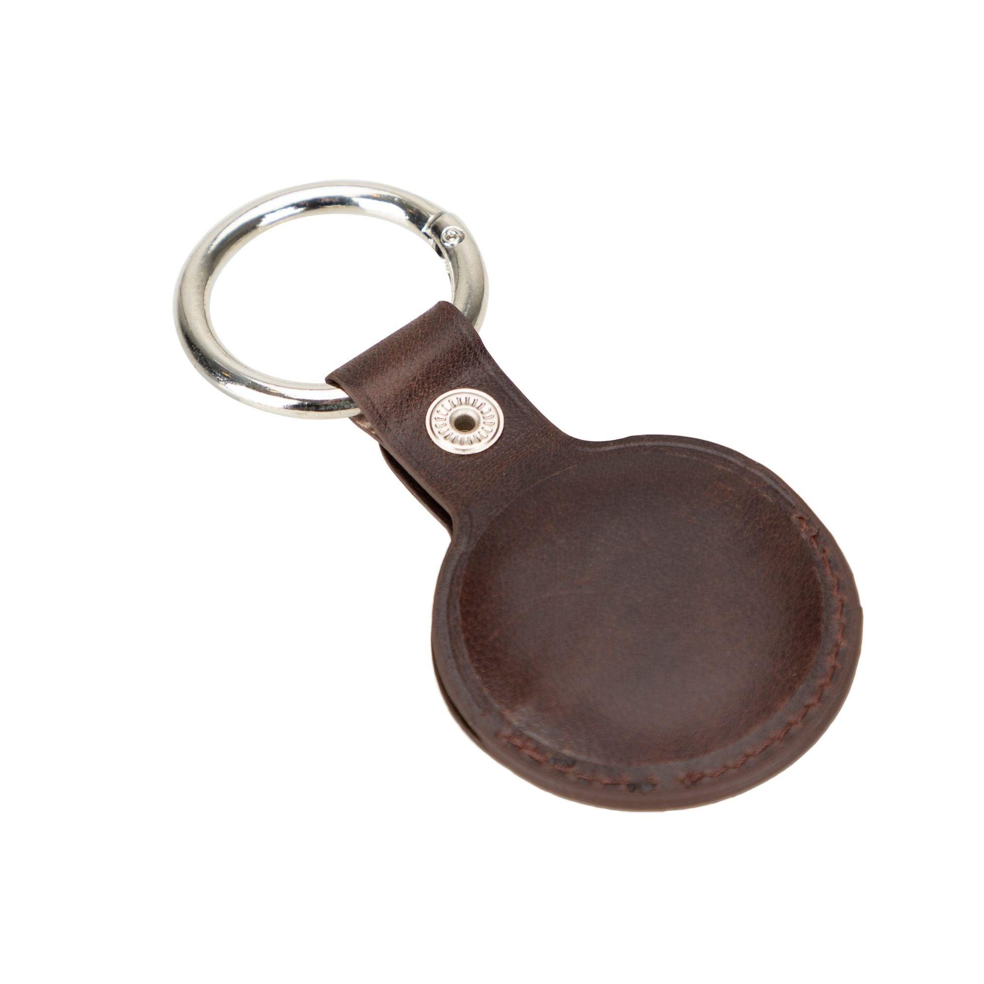 Saratoga Leather AirTag Holder - VirtuousWares:Global