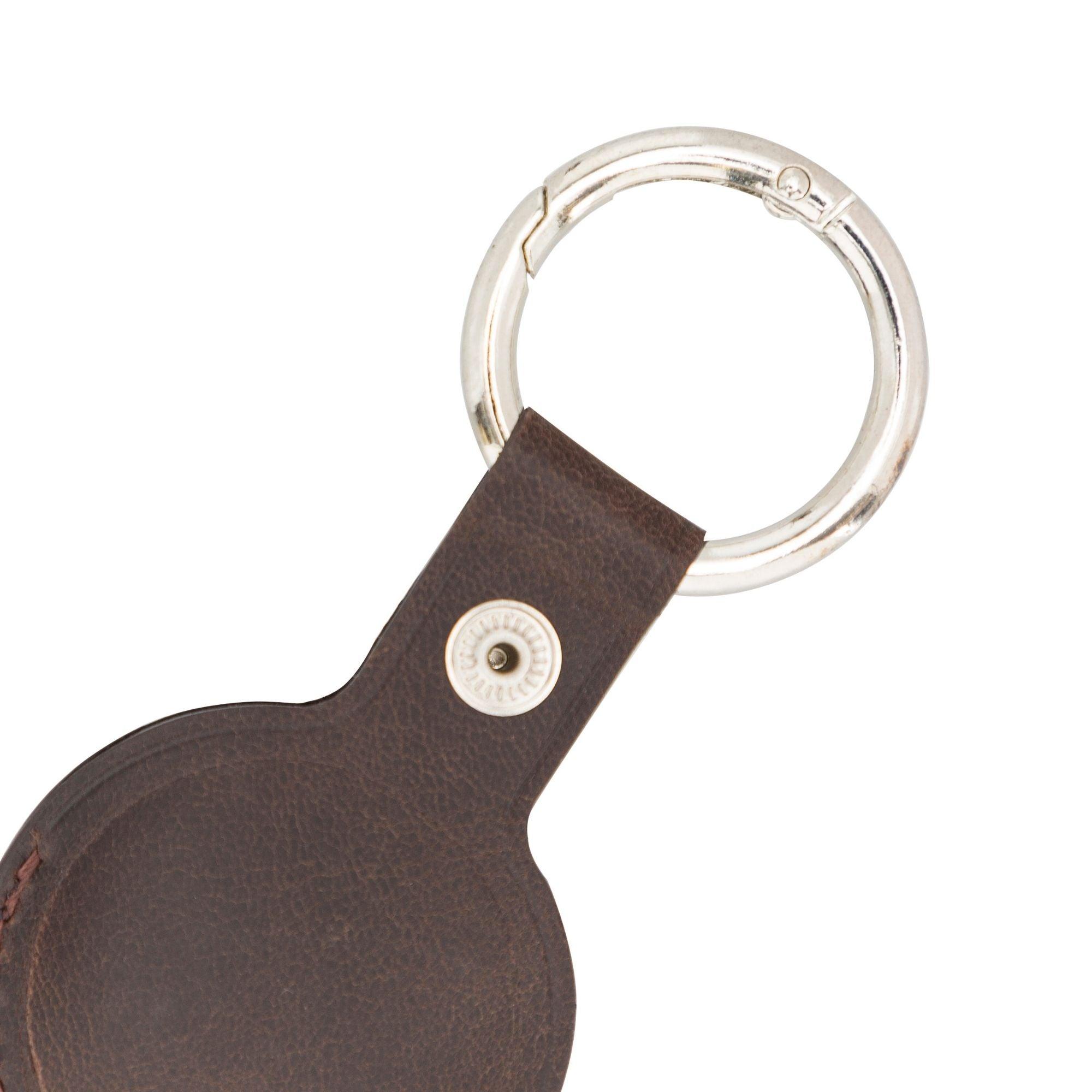 Saratoga Leather AirTag Holder - VirtuousWares:Global