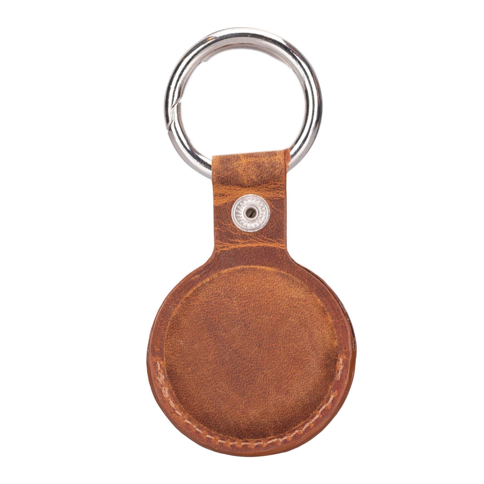 Saratoga Leather AirTag Holder - VirtuousWares:Global