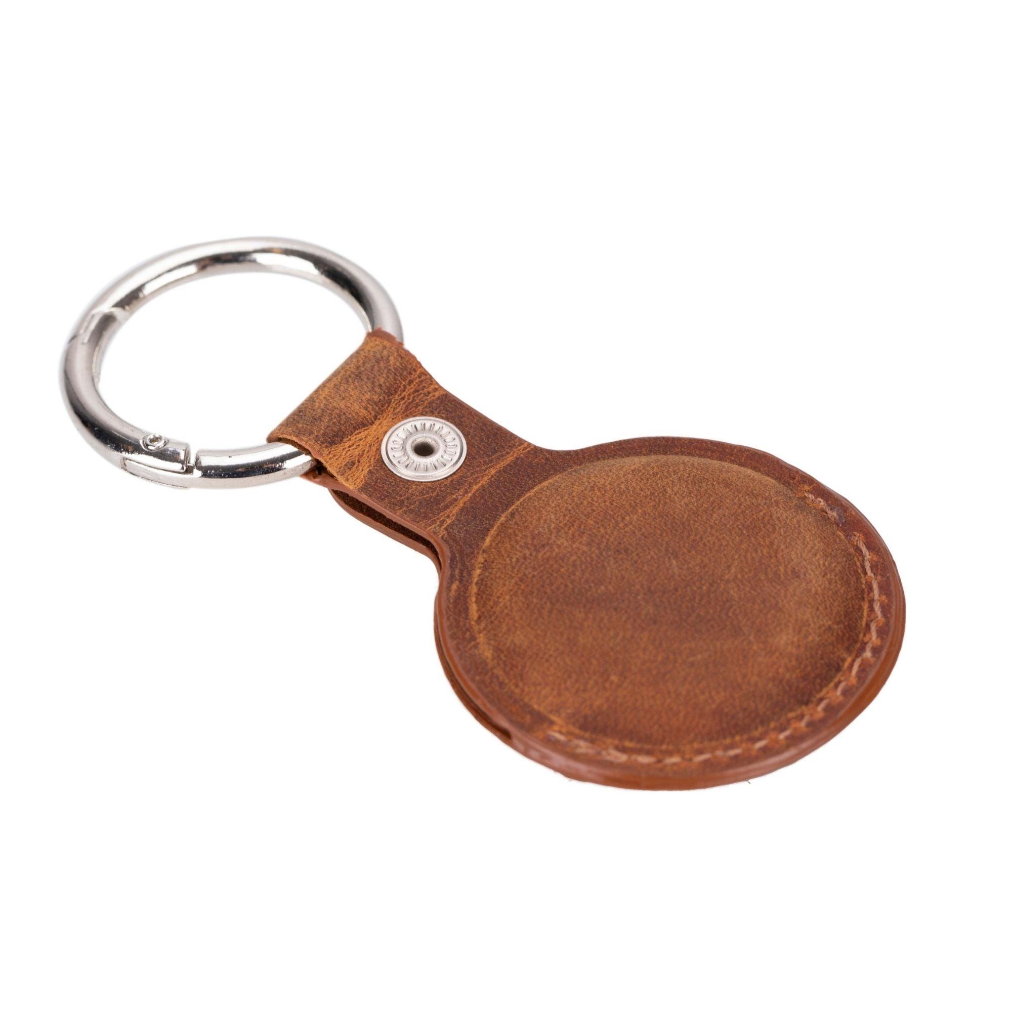 Saratoga Leather AirTag Holder - VirtuousWares:Global