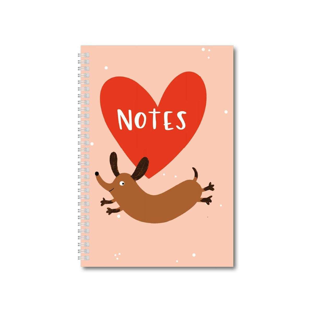 Sausage Dog A5 Wired Notebook (Pack of 6) - VirtuousWares:Global