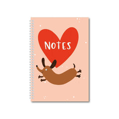 Sausage Dog A5 Wired Notebook (Pack of 6) - VirtuousWares:Global