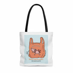 Save Axolotl Edition Shopper Tote Bag Medium - VirtuousWares:Global